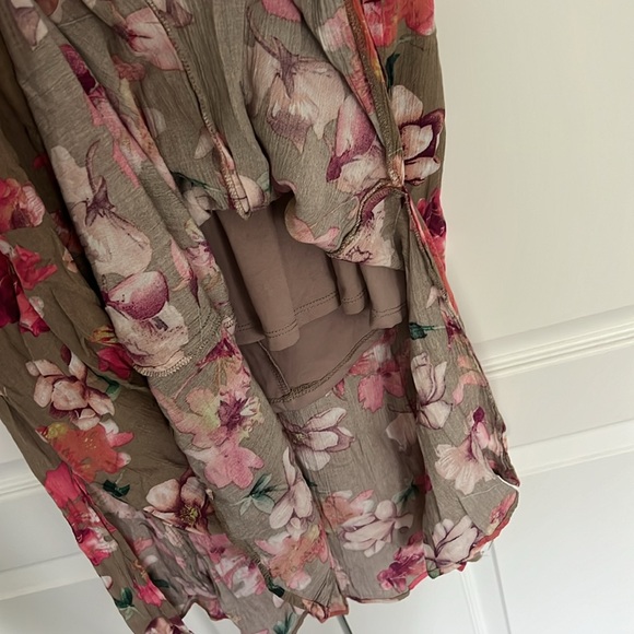 Pink and Tan Entro Dress - Picture 3 of 3